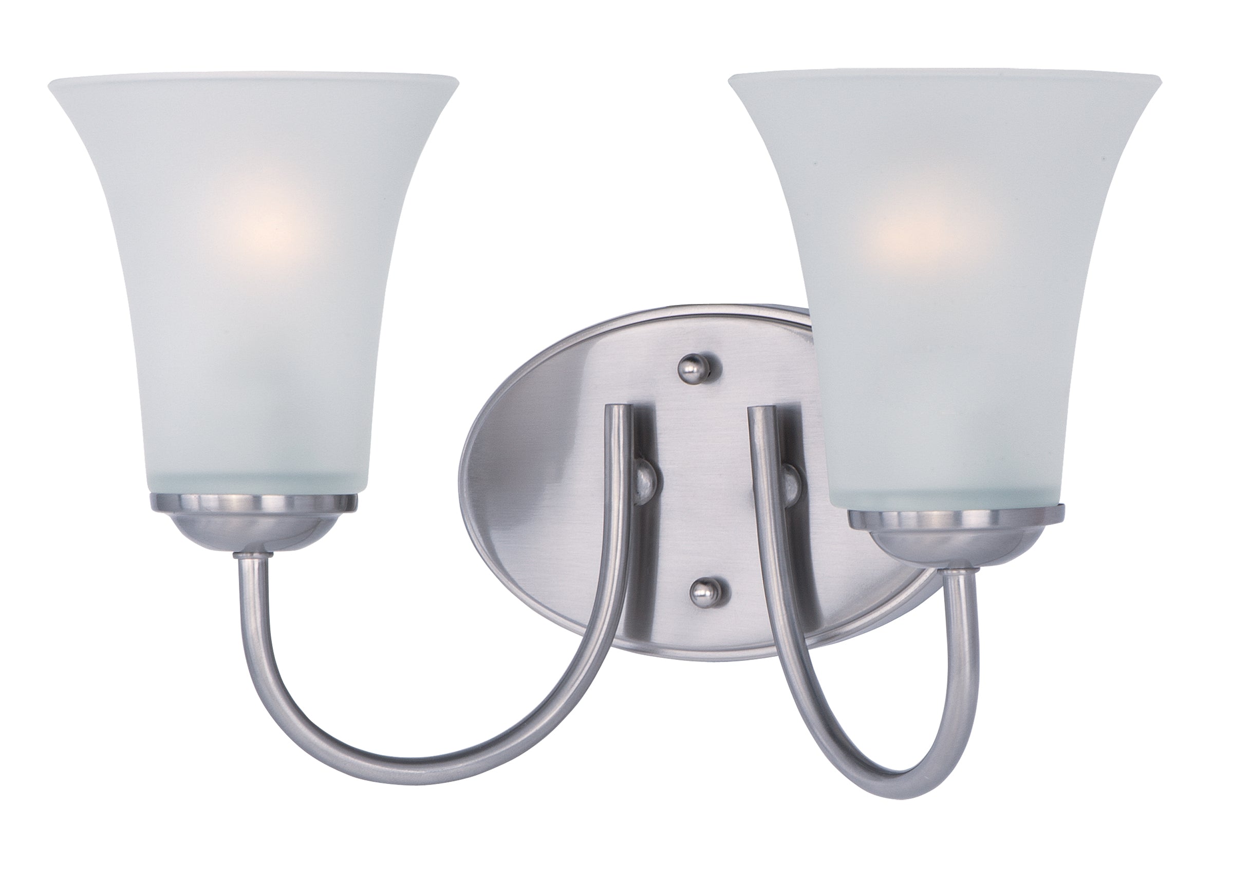 LOGAN Bathroom sconce Nickel - 10052FTSN | MAXIM/ET2