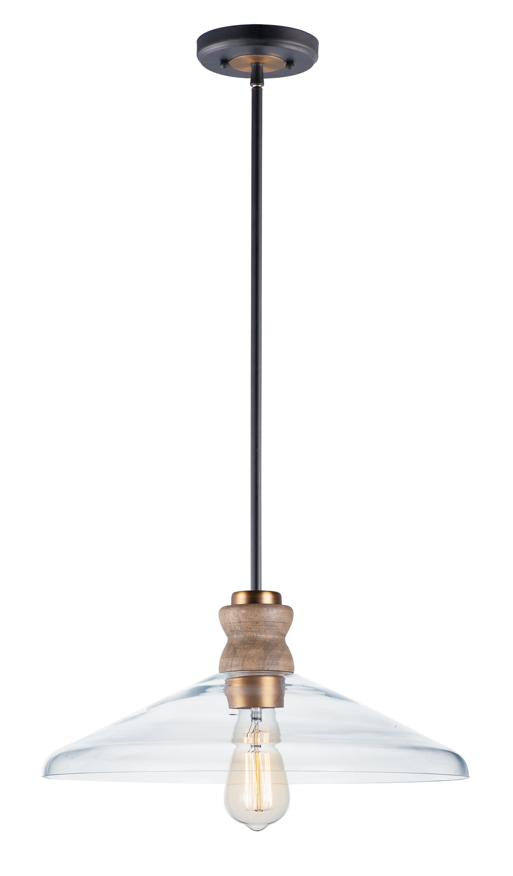 NELSON Pendant Gold - 10100CLWOAB | MAXIM/ET2