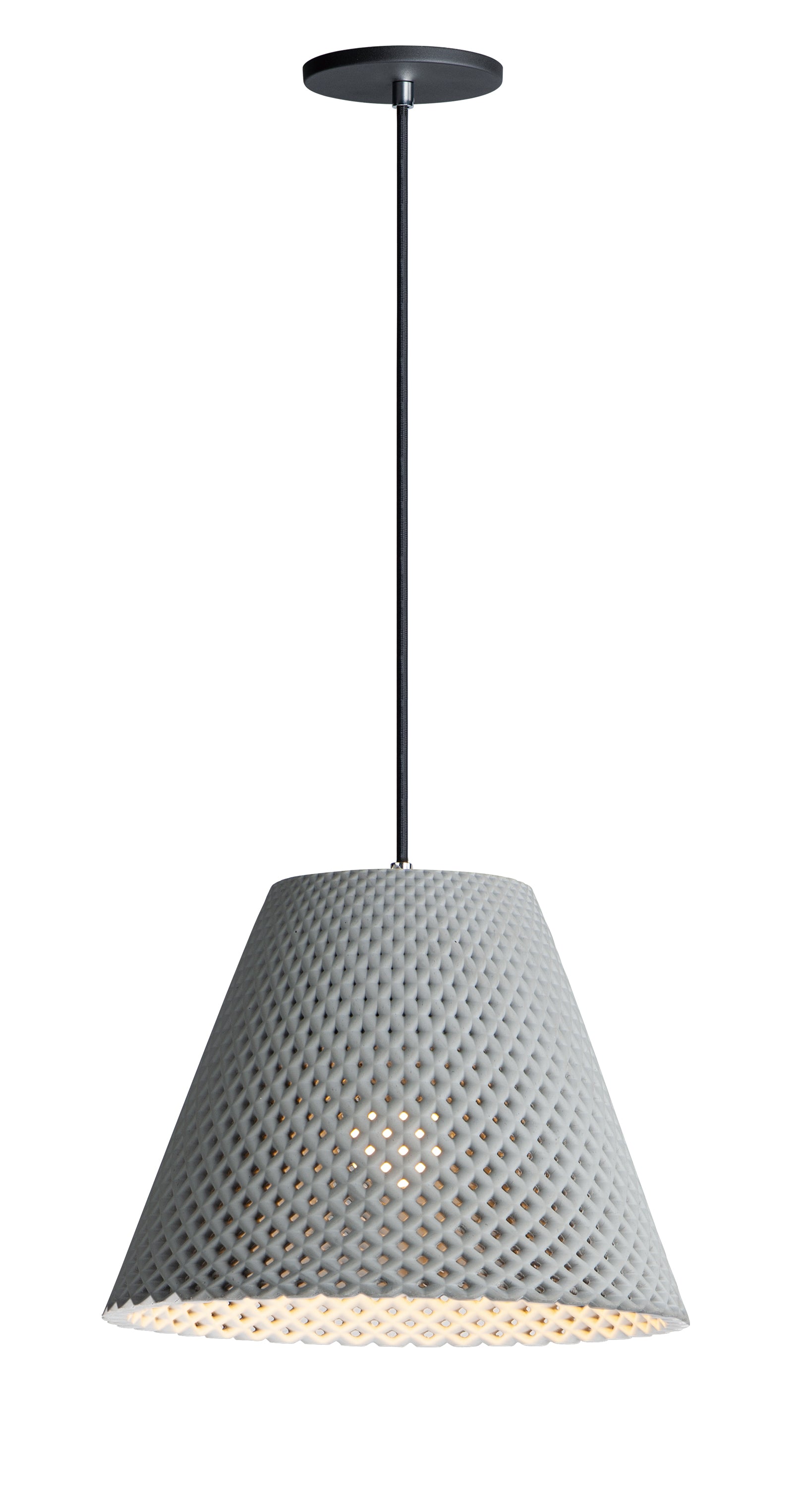 WOVEN Pendant Gray, Black - 10145GYBK | MAXIM/ET2