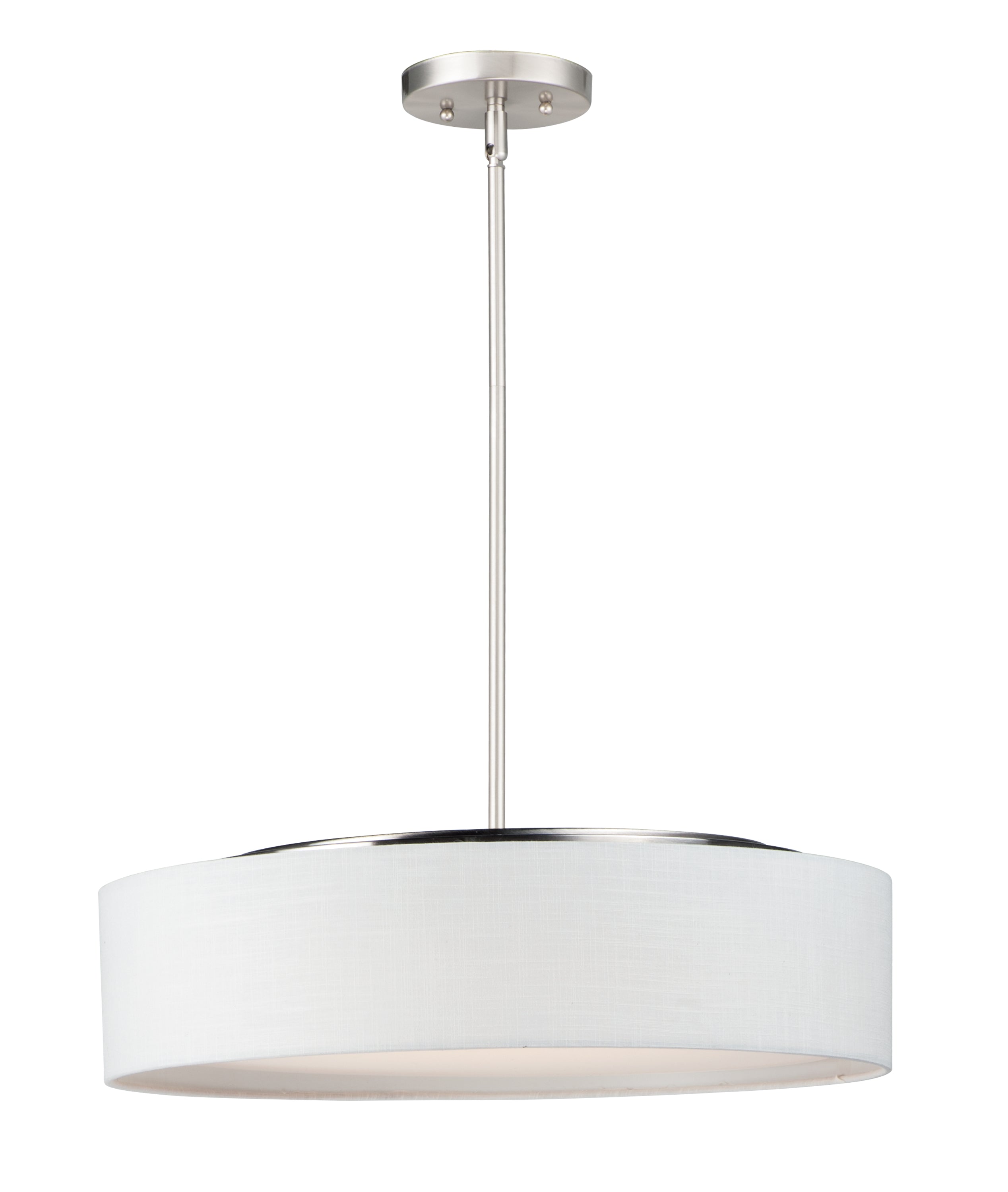 PRIME Pendant Nickel INTEGRATED LED - 10226WLSN | MAXIM/ET2