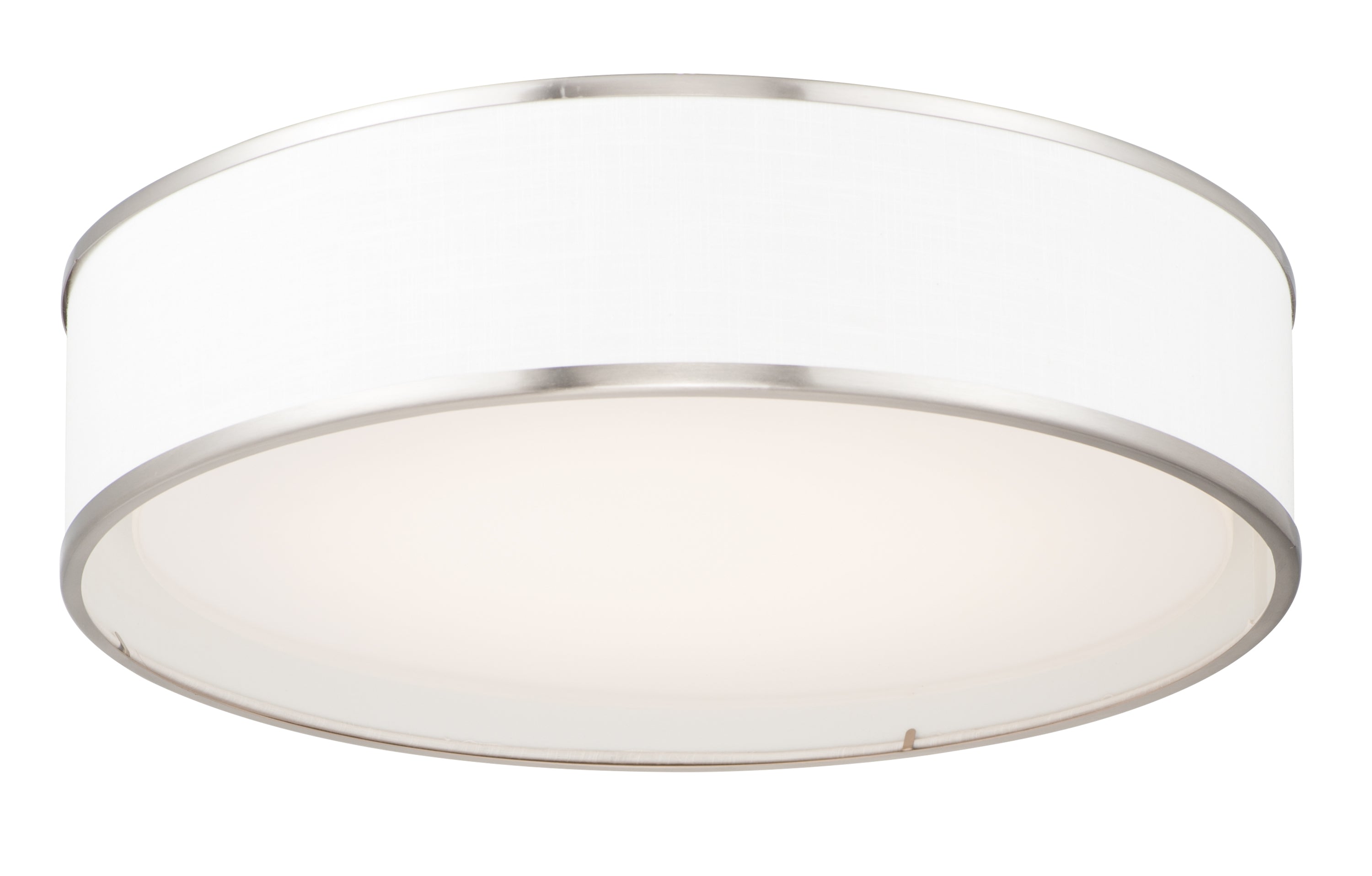 PRIME Flush mount Nickel INTEGRATED LED - 10233WLSN | MAXIM/ET2
