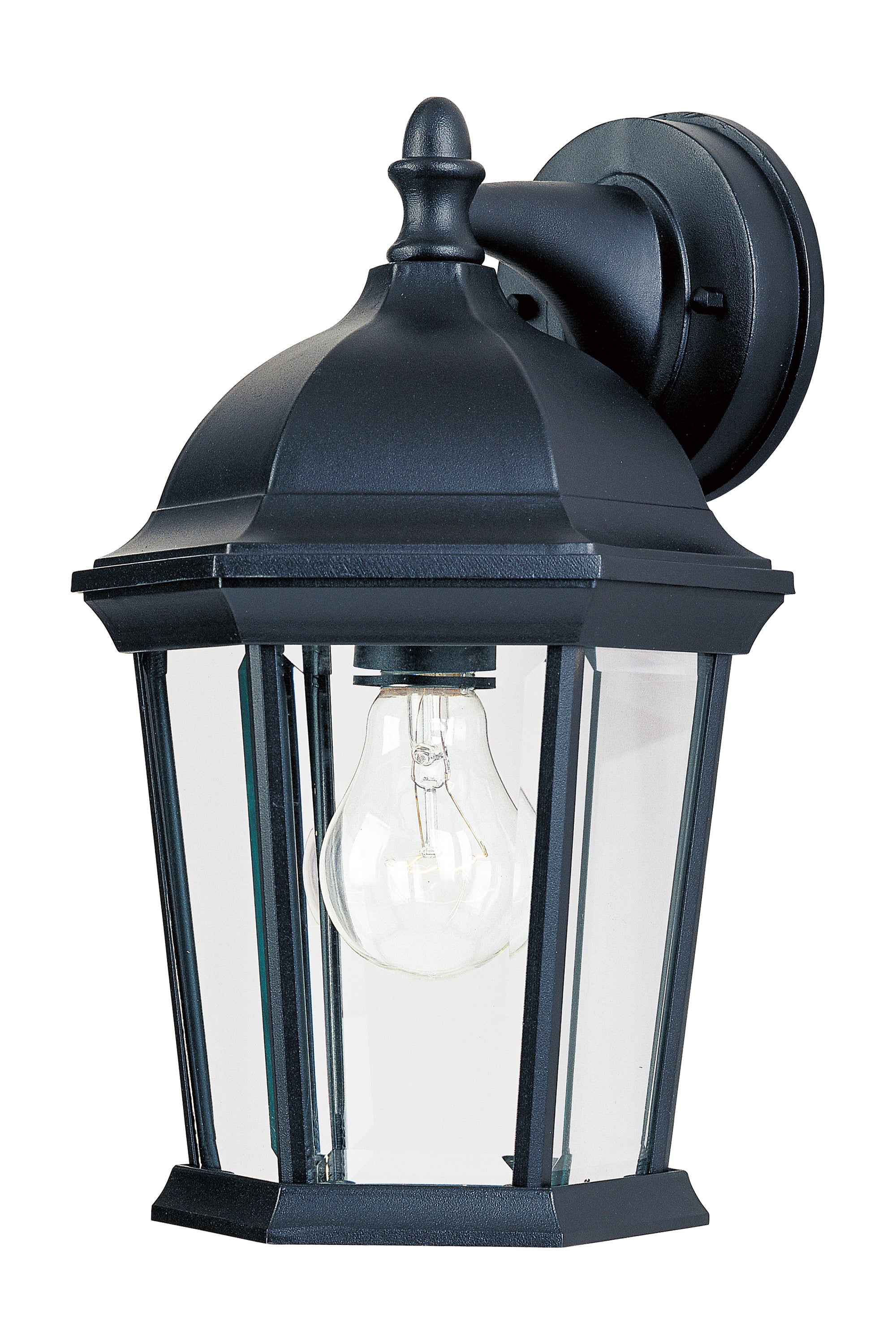 BUILDER CAST Outdoor sconce Black - 1024BK | MAXIM/ET2