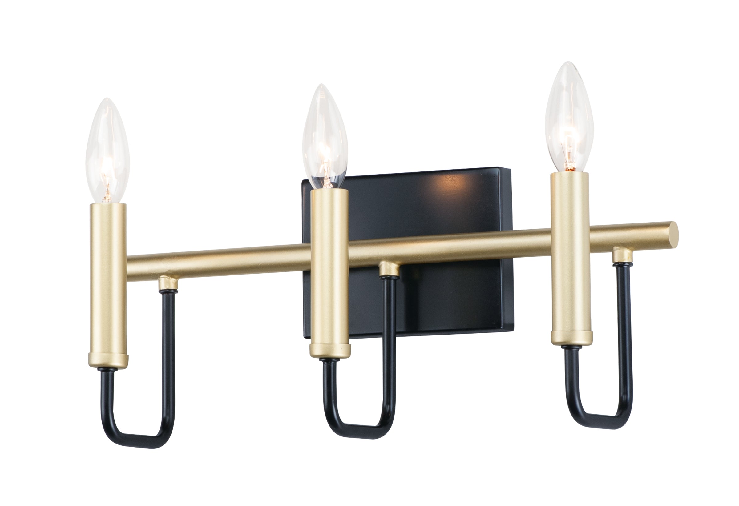 SULLIVAN Bathroom sconce Black, Gold - 10253BKGLD | MAXIM/ET2