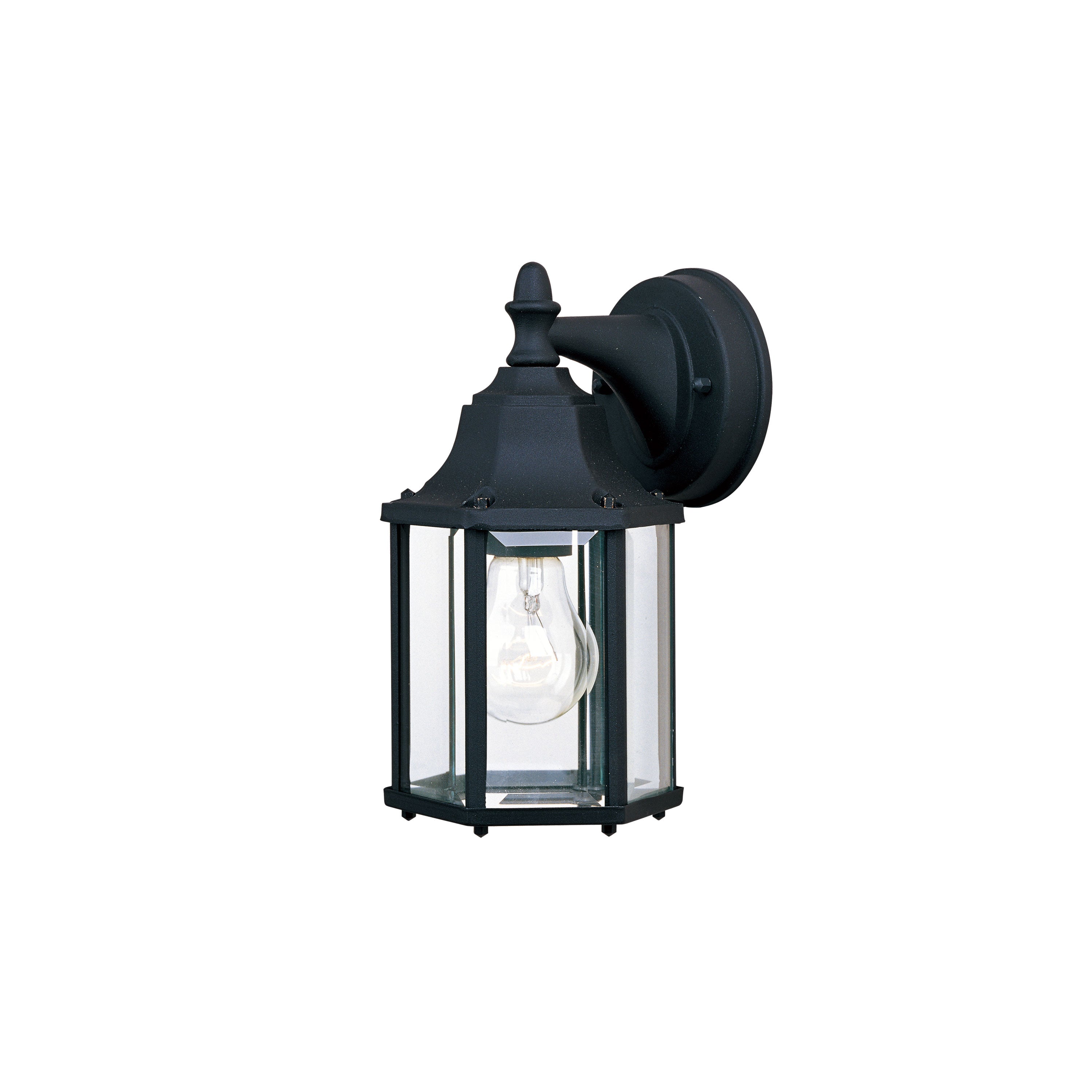 BUILDER CAST Outdoor sconce Black - 1026BK | MAXIM/ET2