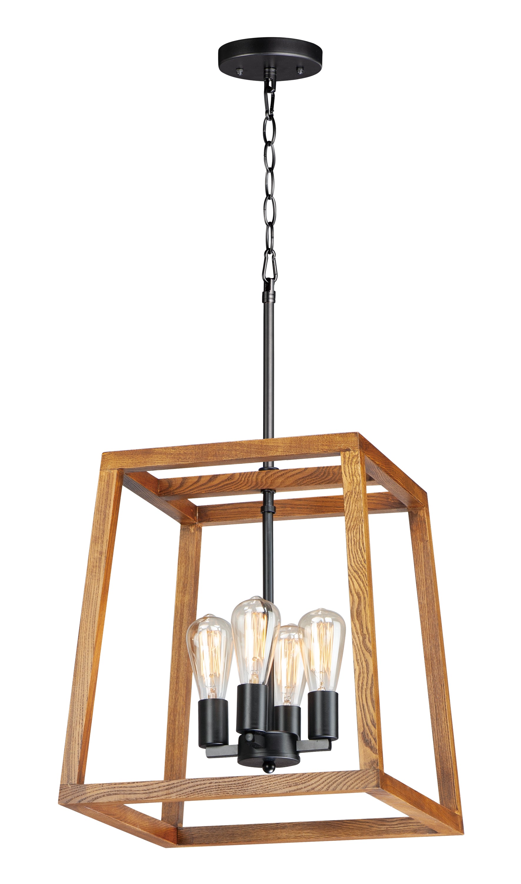 BLACK FOREST Chandelier Black - 10306BKASB | MAXIM/ET2