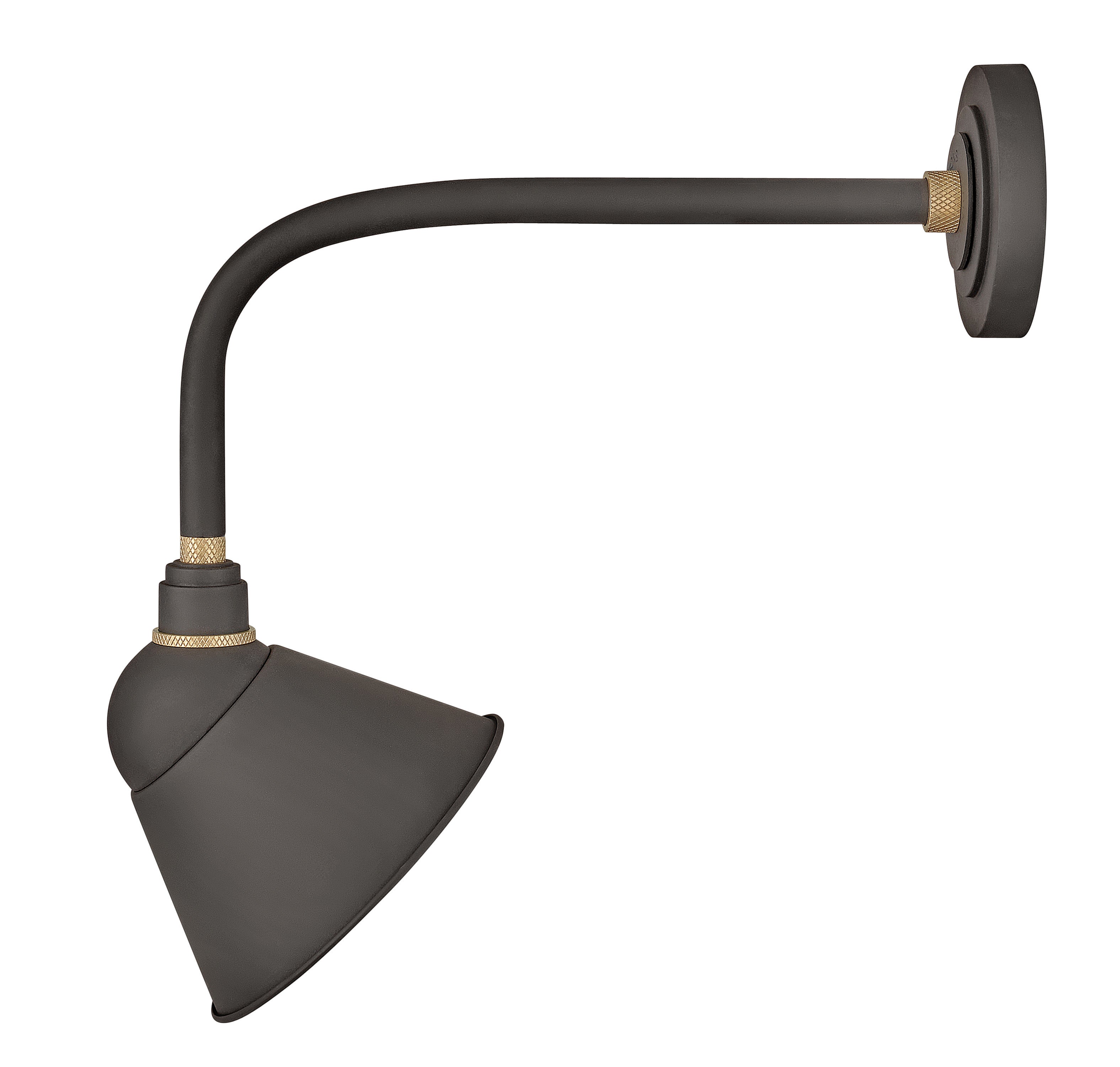 FOUNDRY SIGN LIGHT Outdoor sconce Bronze - 10918MR | HINKLEY