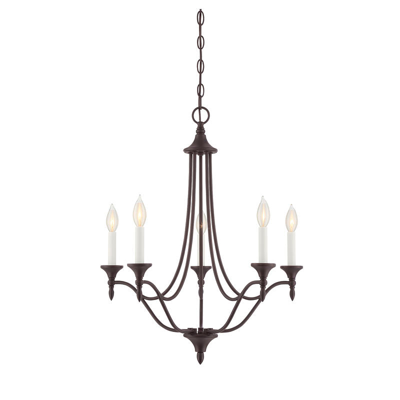 HERNDON Chandelier Bronze - 1-1008-5-13 | SAVOYS