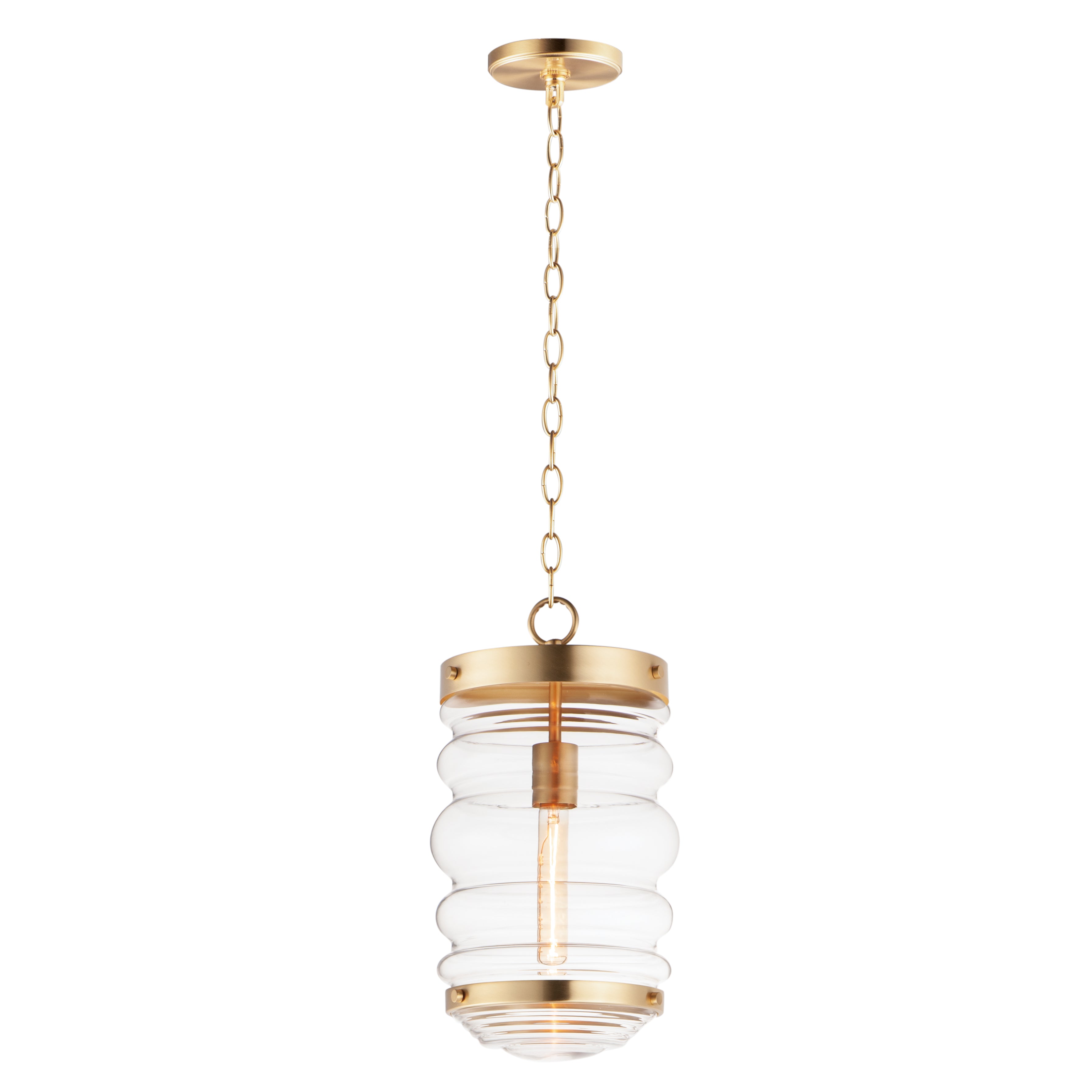 NEWPORT Pendant Gold - 11124CLSBR | MAXIM/ET2