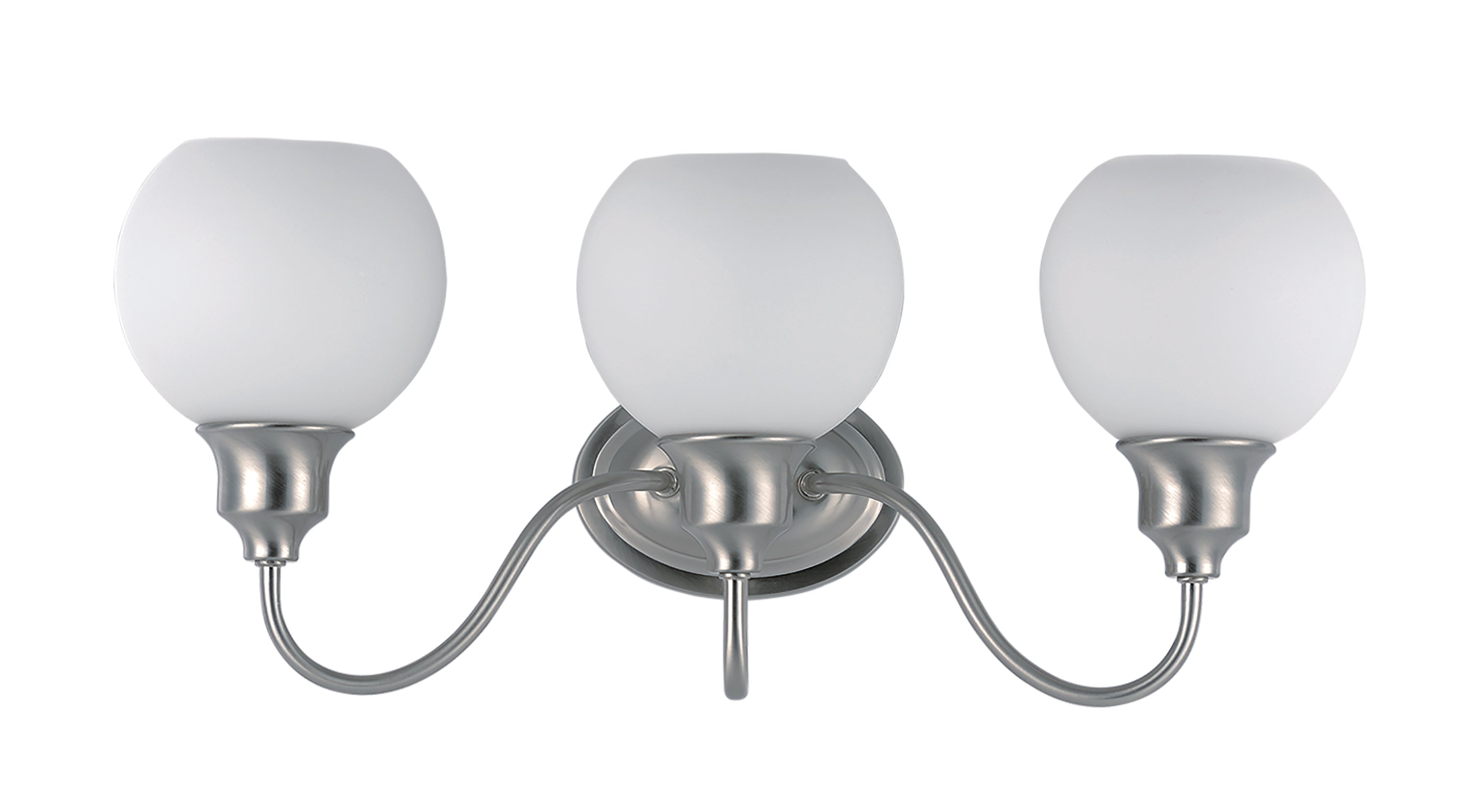 BALLORD Bathroom sconce Nickel - 1113SWSN | MAXIM/ET2