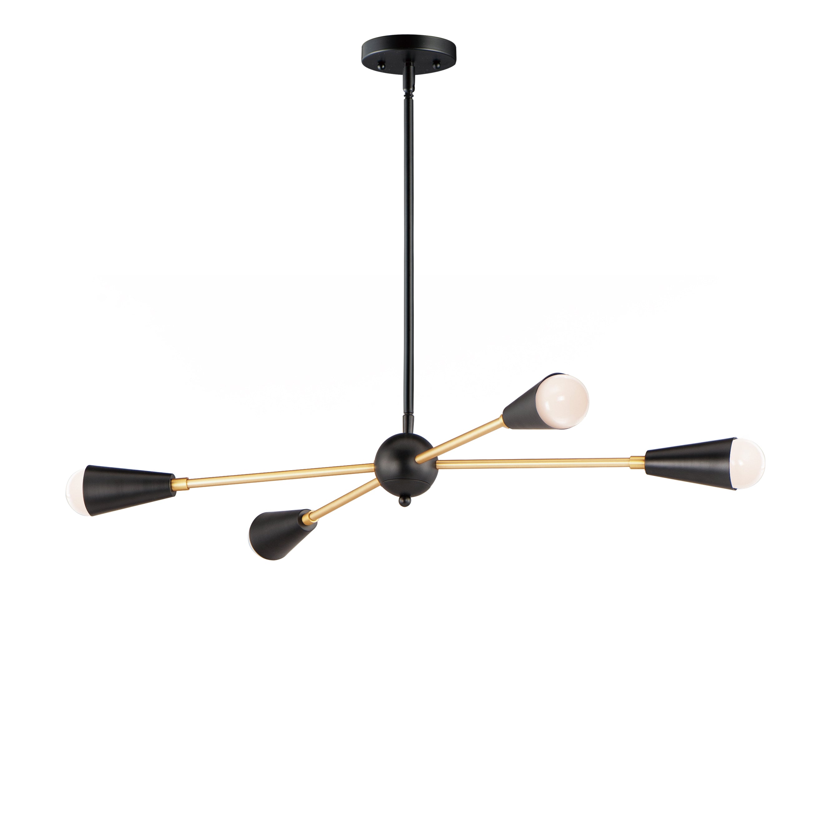 LOVELL Pendant Black, Gold - 11264BKSBR/BUL | MAXIM/ET2