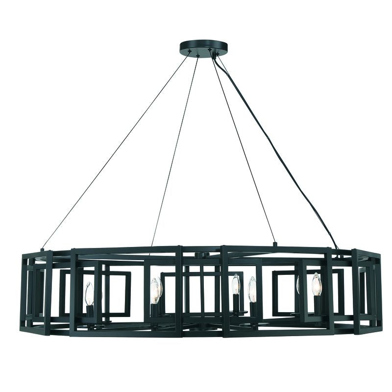 RADCLIFFE Chandelier Black - 1-1675-8-89 | SAVOYS