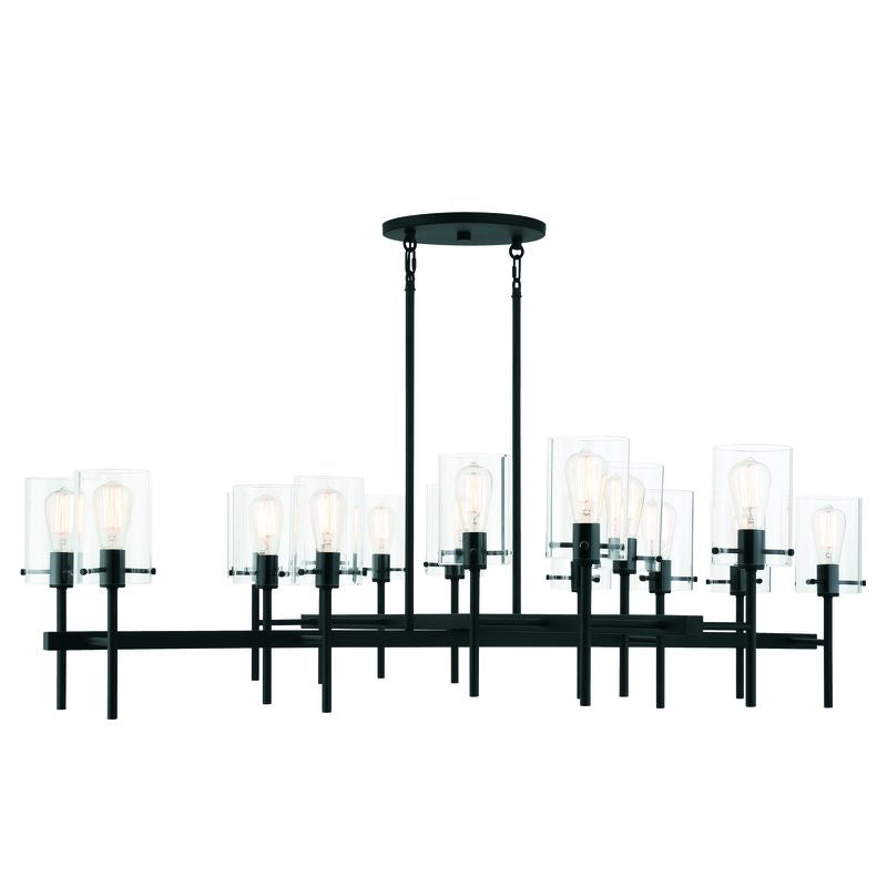VISTA Chandelier Noir - 1-1800-16-89 | SAVOYS