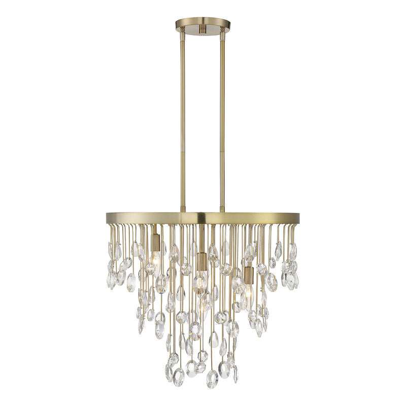 LIVORNO Chandelier Or - 1-1846-4-127 | SAVOY HOUSE