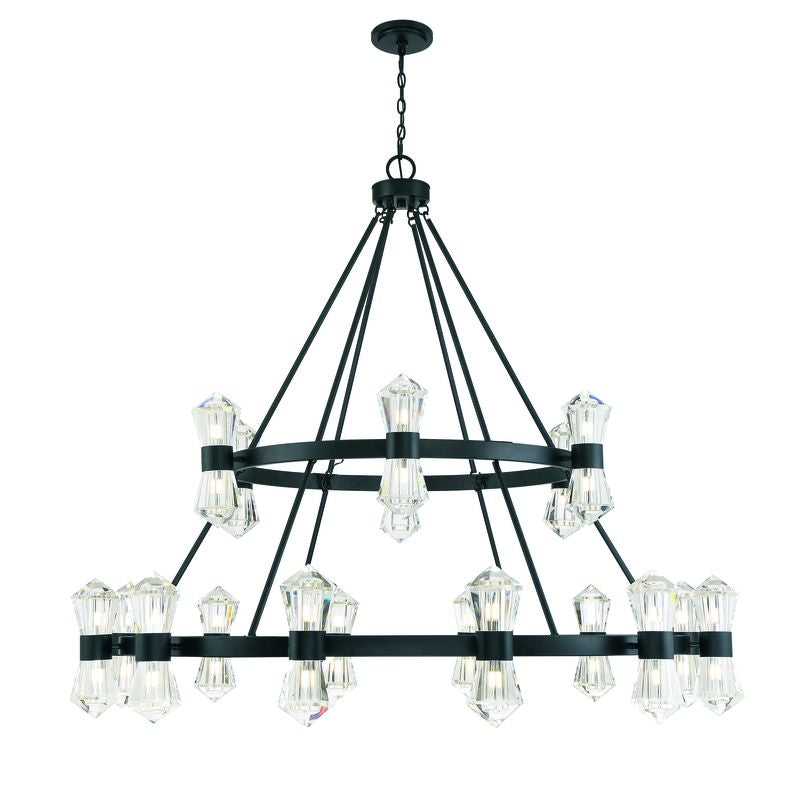 DRYDEN Chandelier Noir - 1-1938-36-89 | SAVOYS
