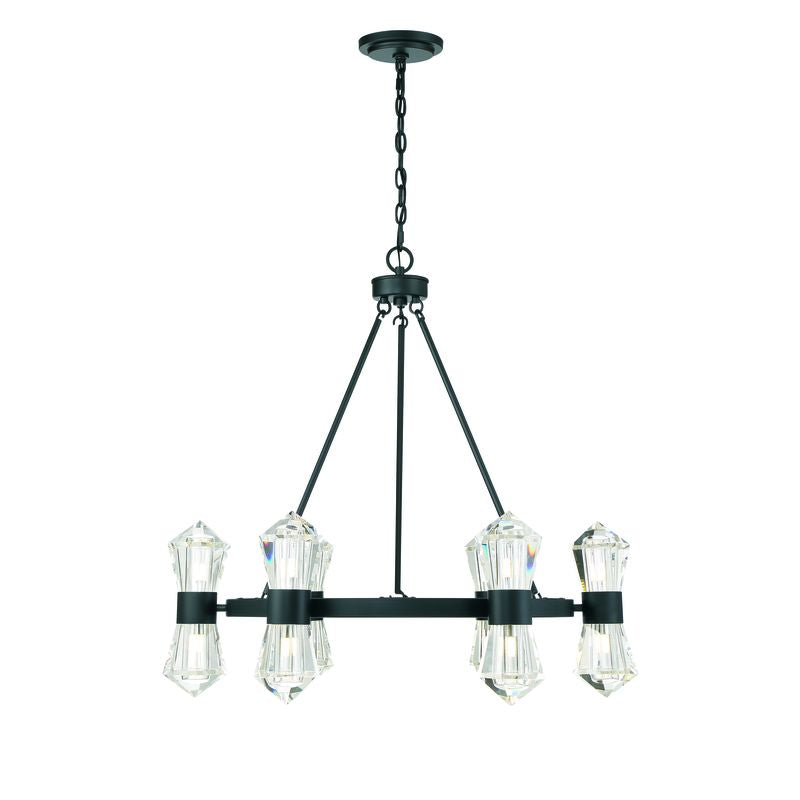 DRYDEN Chandelier Black - 1-1939-12-89 | SAVOYS