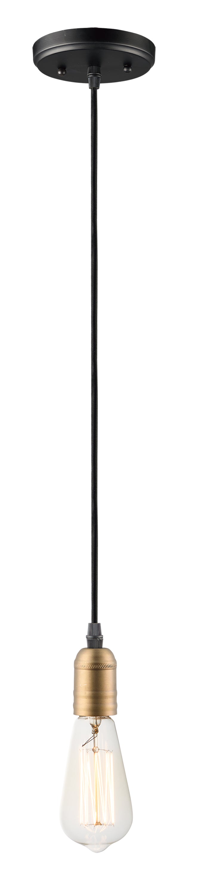 EARLY ELECTRIC Pendant Black, Gold - 12121BKAB | MAXIM/ET2