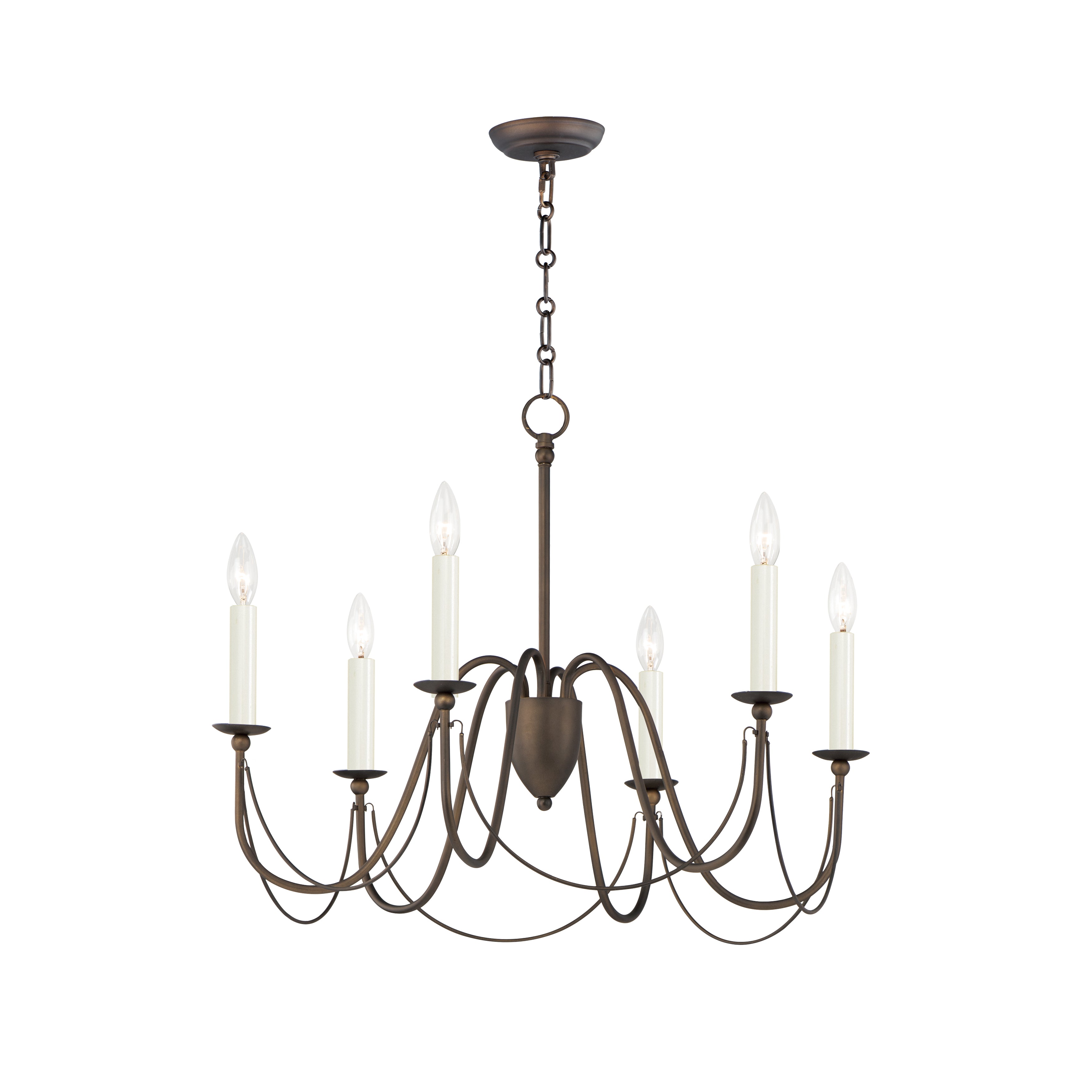 PLUMETTE Chandelier Bronze - 12166CHB | MAXIM/ET2