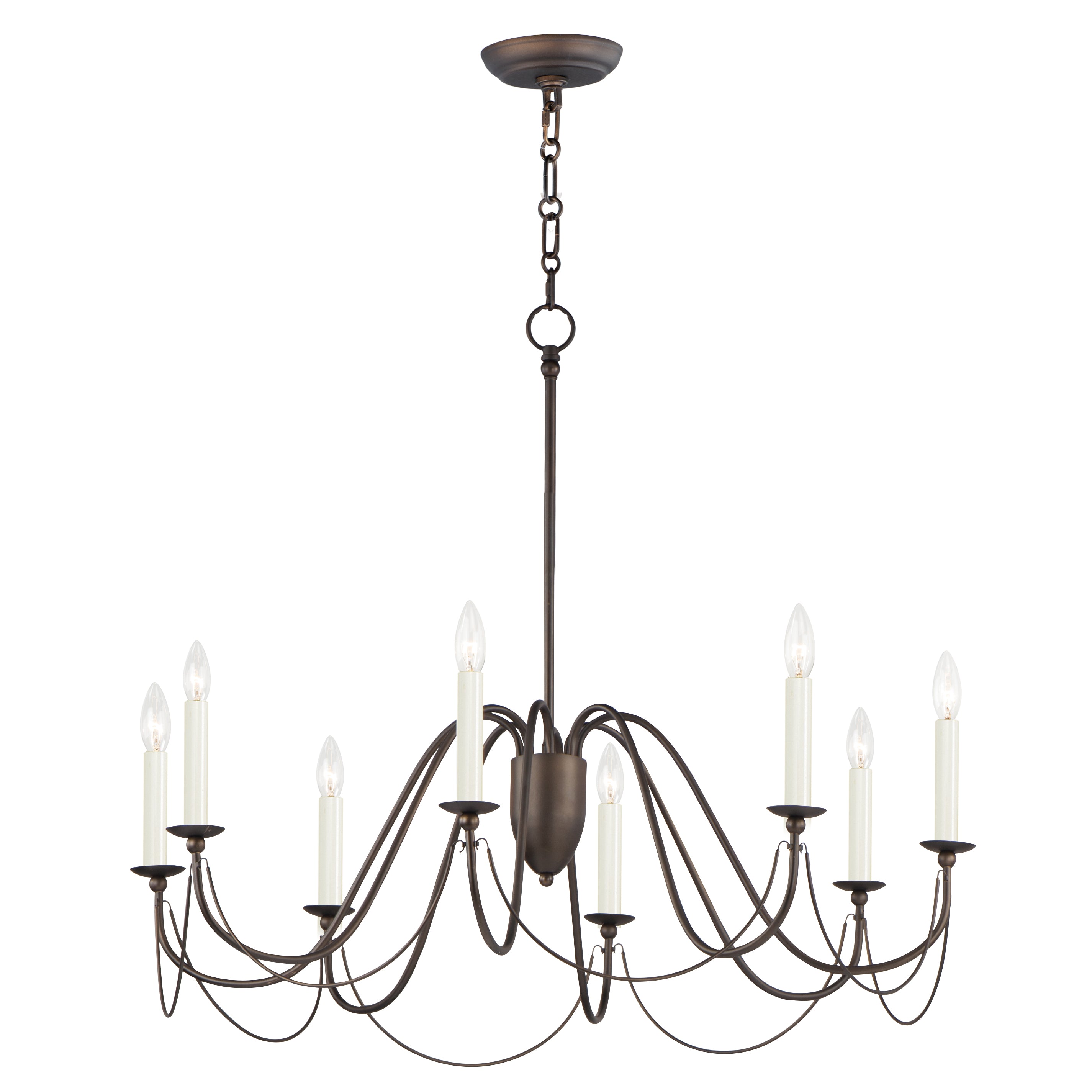 PLUMETTE Chandelier Bronze - 12168CHB | MAXIM/ET2