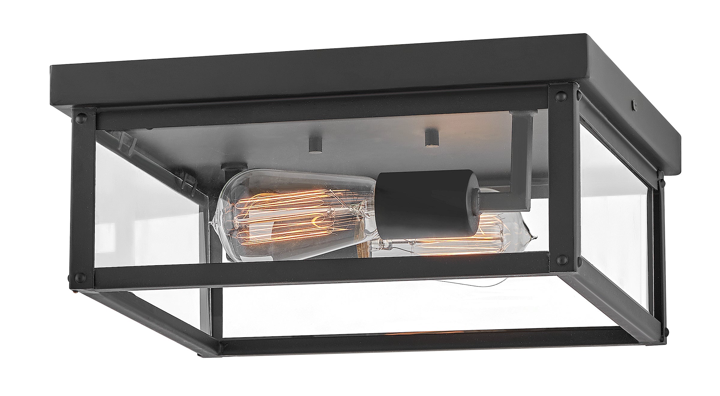 BECKHAM Outdoor flush mount Black - 12193BK | HINKLEY