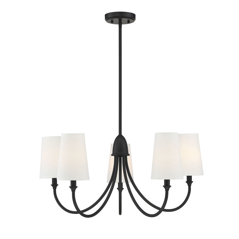 CAMERON Chandelier Black - 1-2540-5-89 | SAVOYS