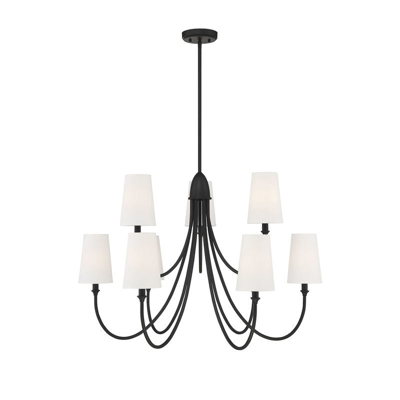 CAMERON Chandelier Black - 1-2541-9-89 | SAVOYS