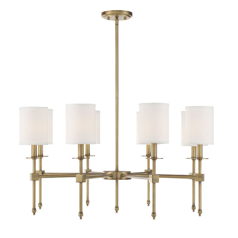 CHATHAM Chandelier Gold - 1-306-8-322 | SAVOYS