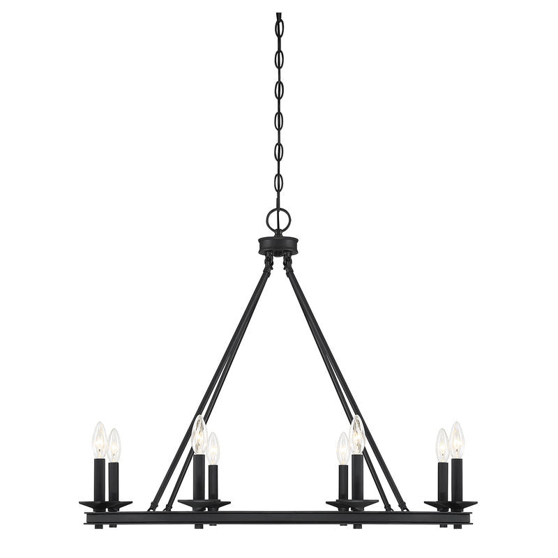 MIDDLETON Chandelier Black - 1-308-8-89 | SAVOYS