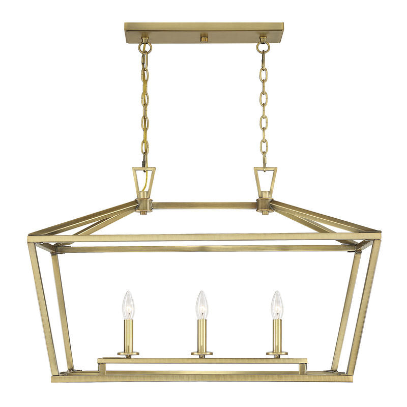 TOWNSEND Chandelier Gold - 1-323-3-322 | SAVOYS