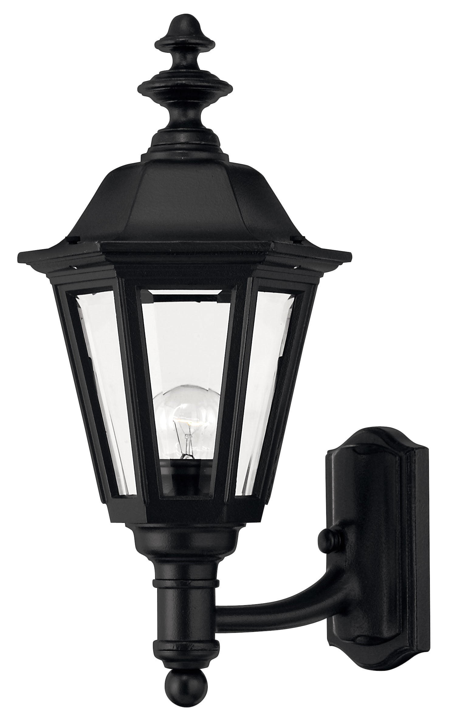 MANOR HOUSE Outdoor sconce Black - 1419BK | HINKLEY