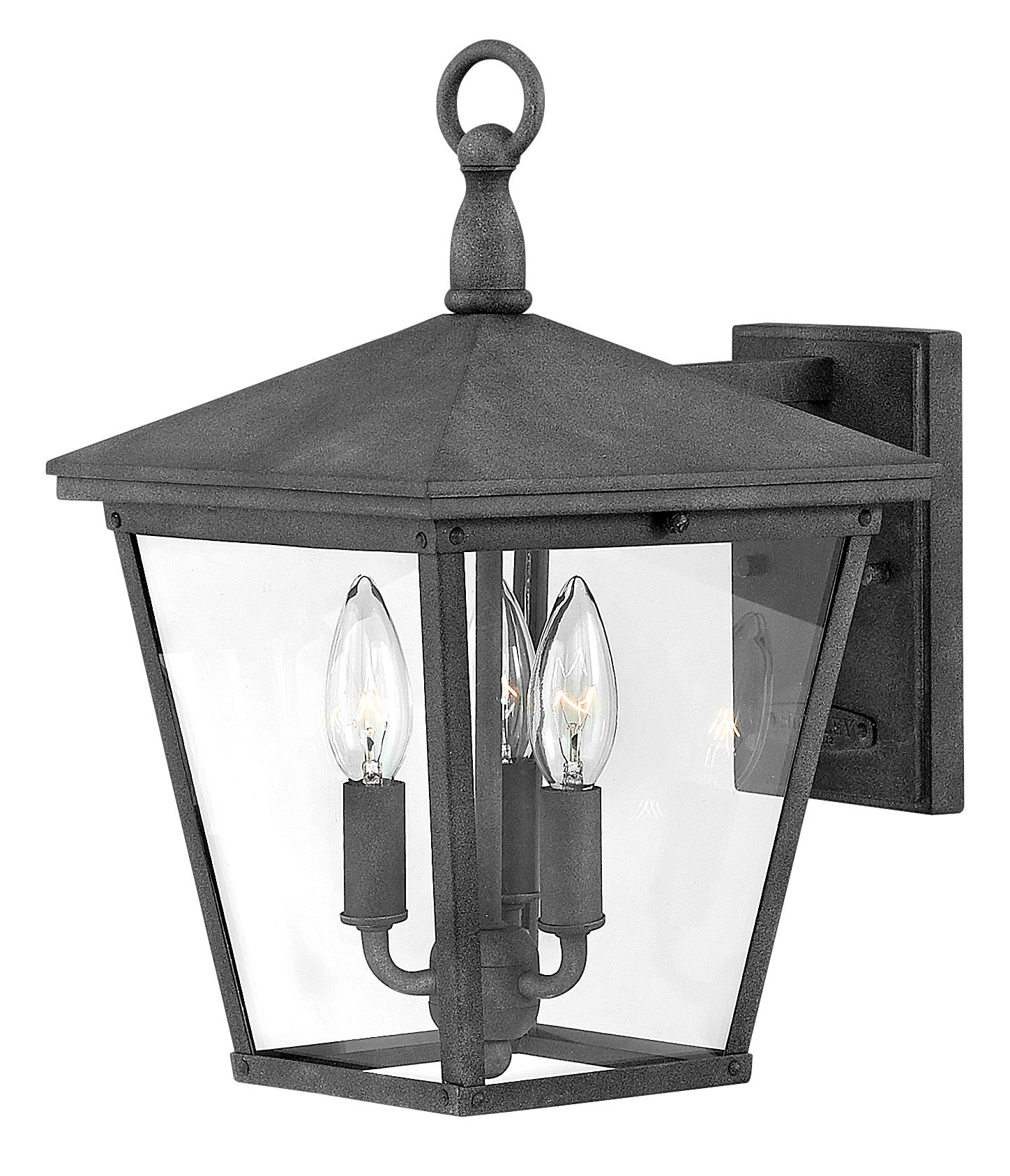 TRELLIS Outdoor sconce Black - 1429DZ-LL | HINKLEY