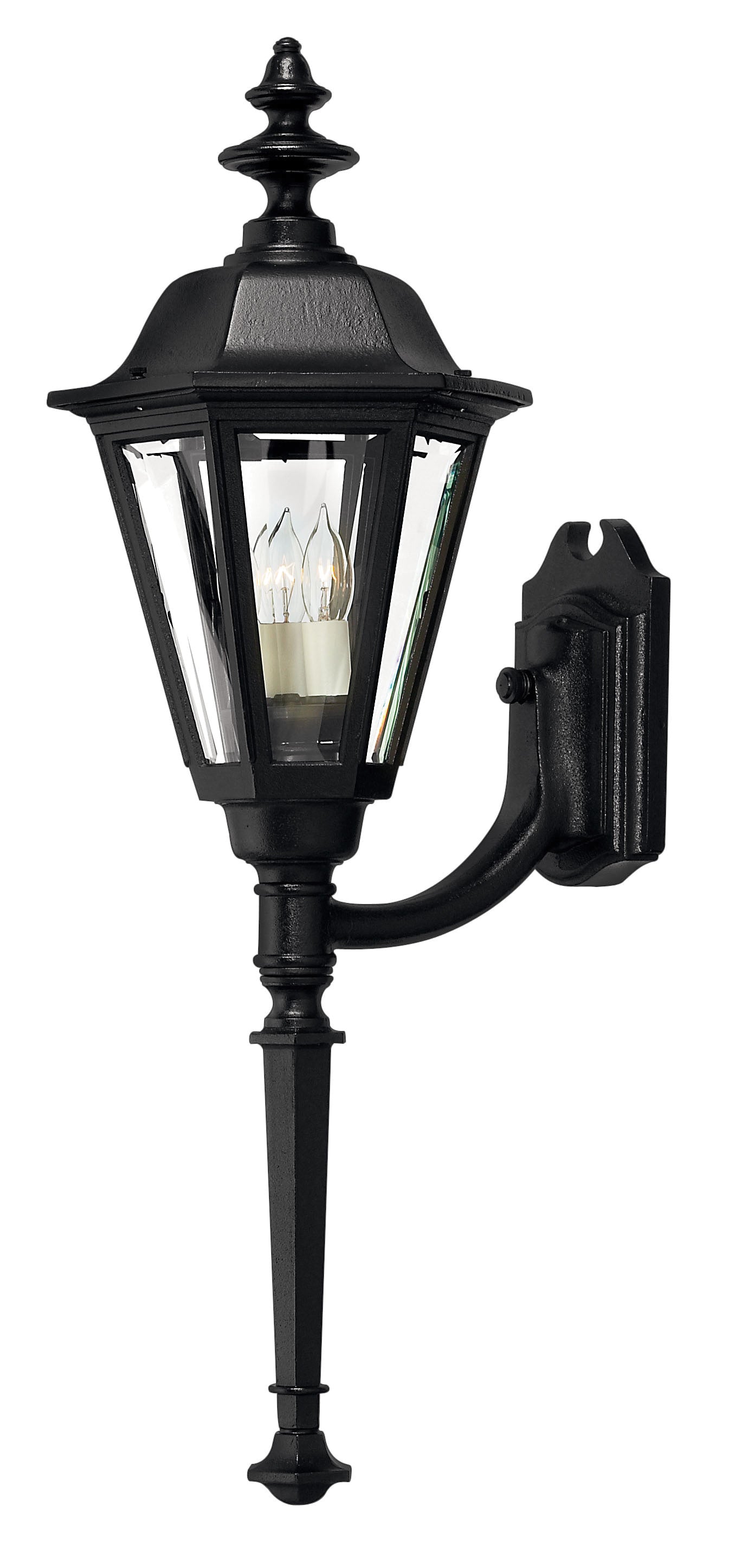 MANOR HOUSE Outdoor sconce Black - 1440BK | HINKLEY