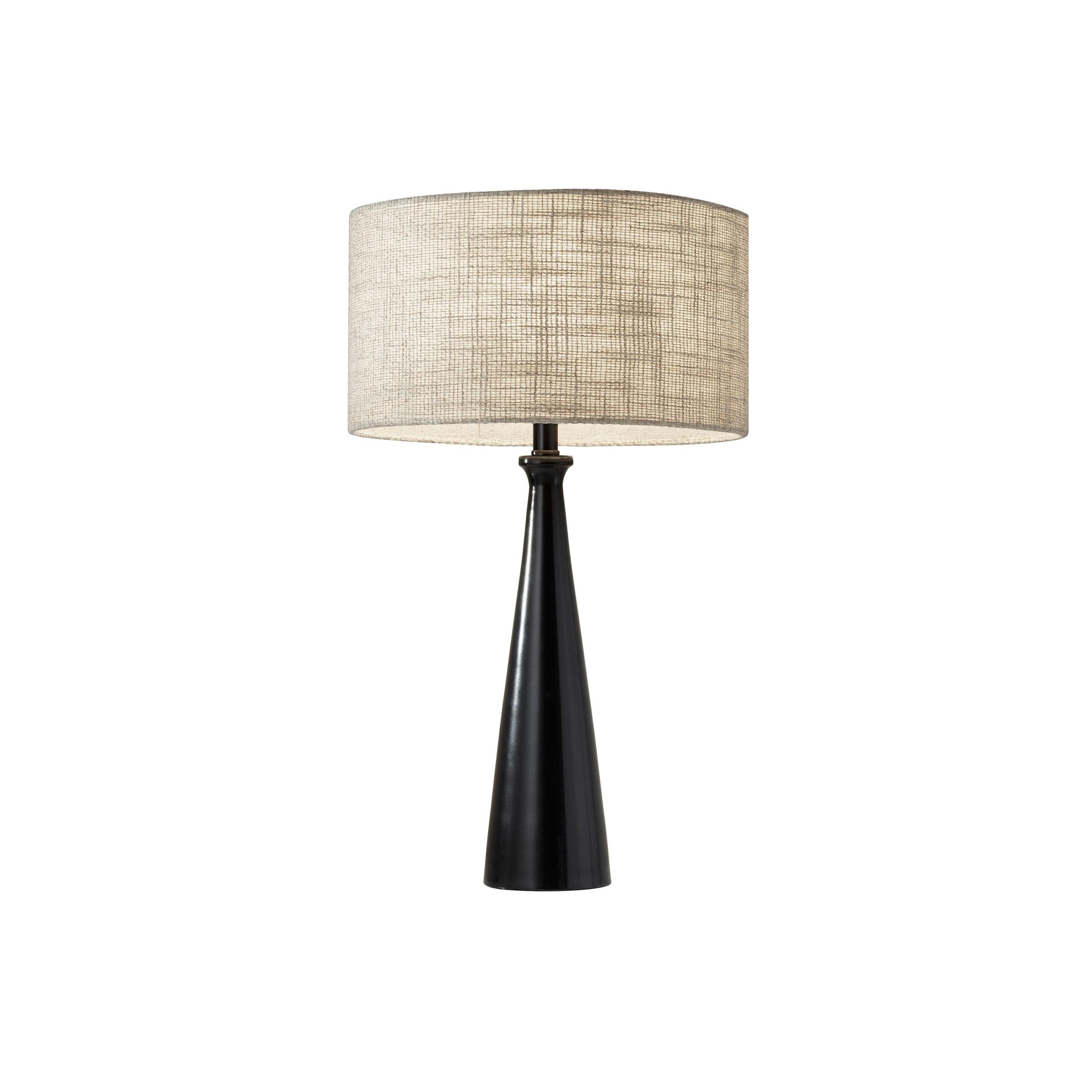 LINDA Table lamp Black - 1517-01 | ADESSO