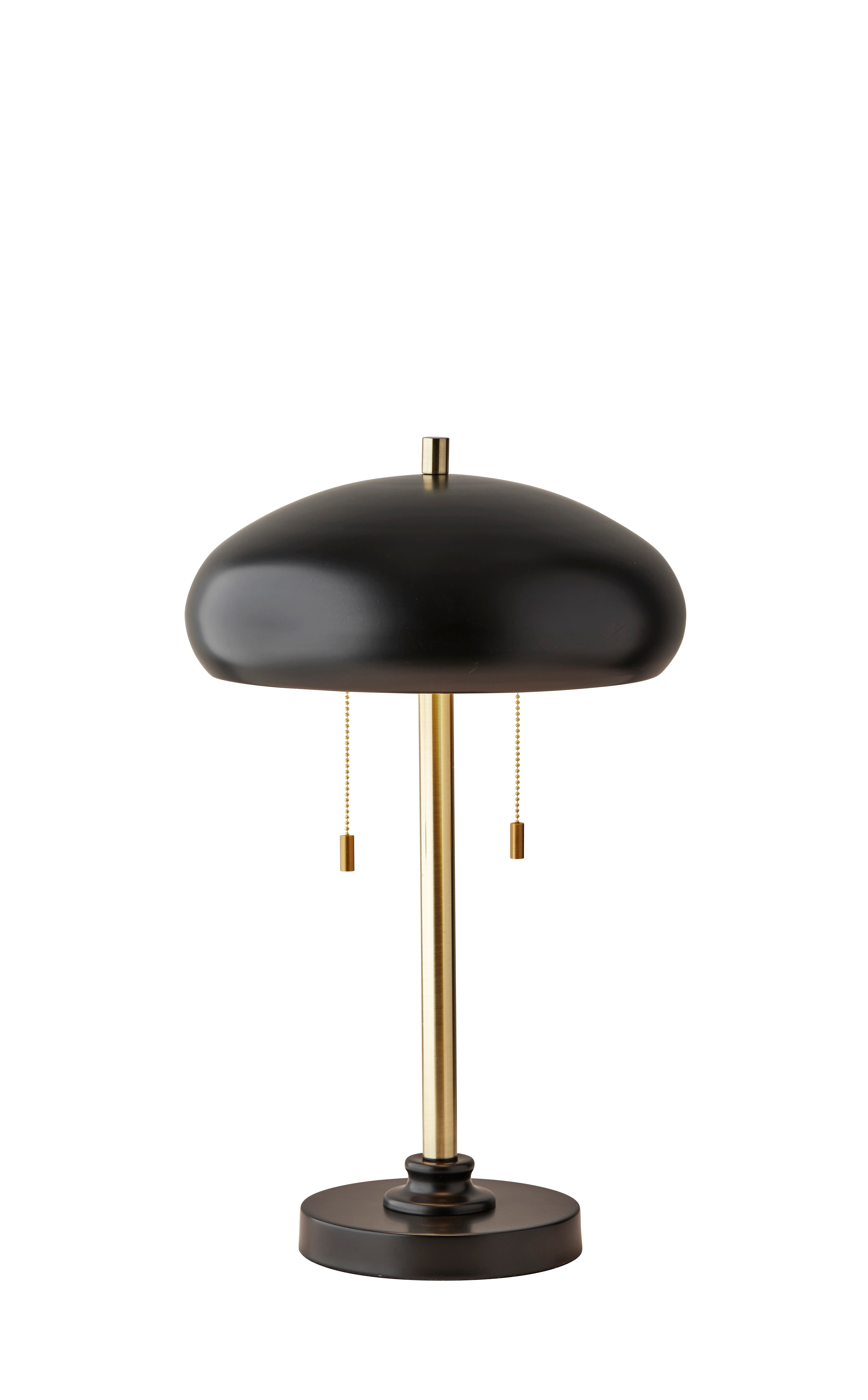 CAP Table lamp Black, Gold - 1562-21 | ADESSO
