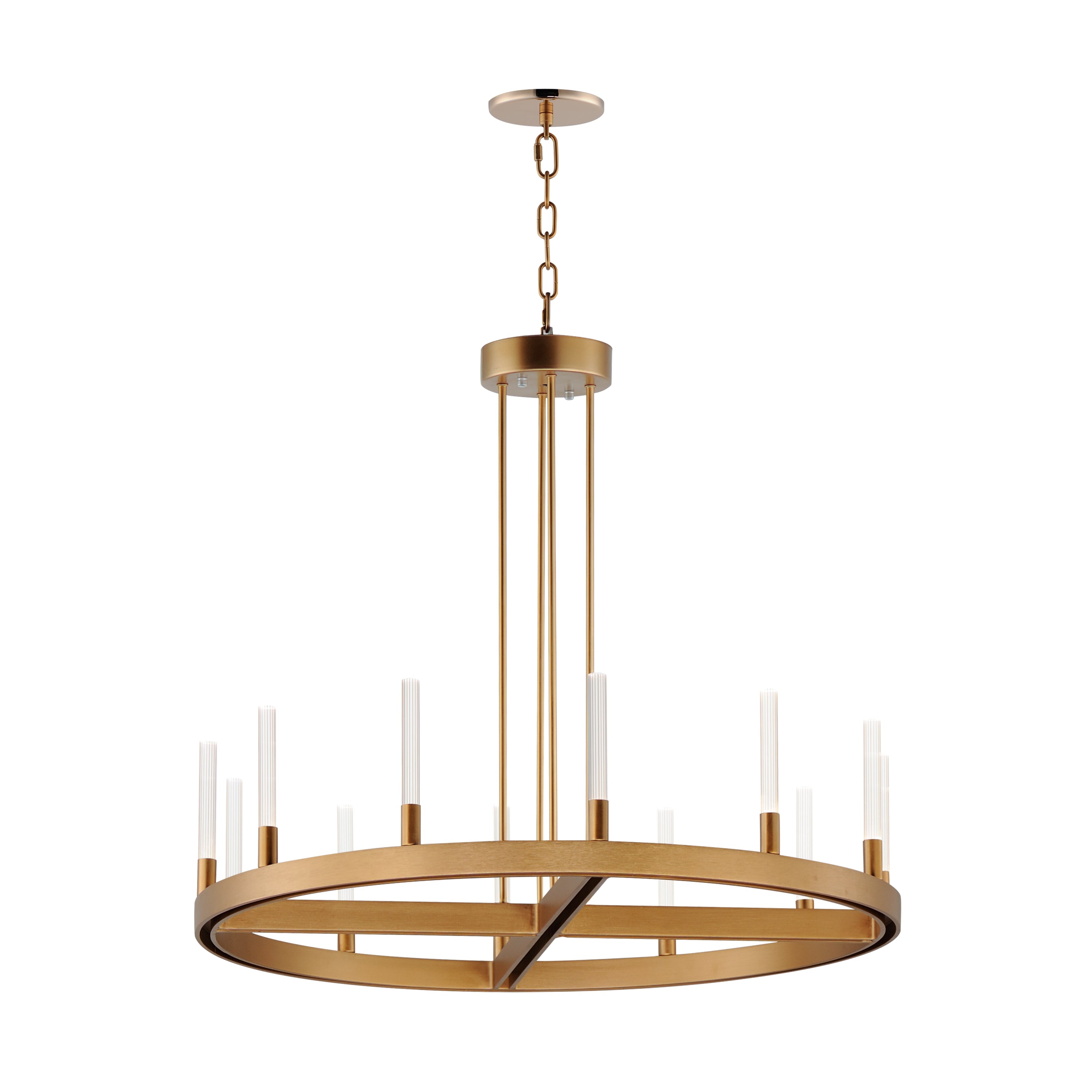 OVATION Chandelier Gold INTEGRATED LED - 16164CRGLD | MAXIM/ET2