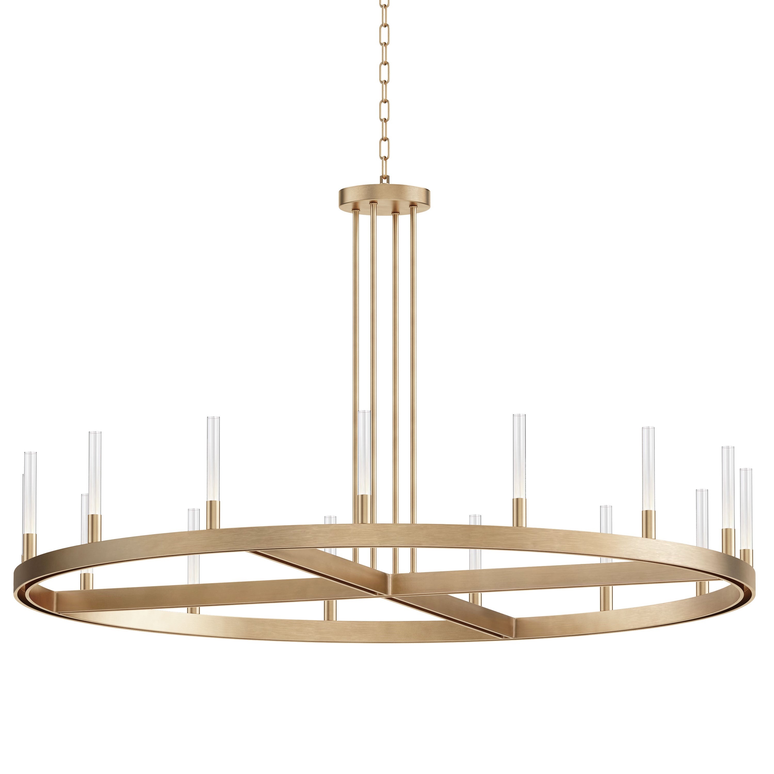 OVATION Chandelier Gold INTEGRATED LED - 16168CRGLD | MAXIM/ET2