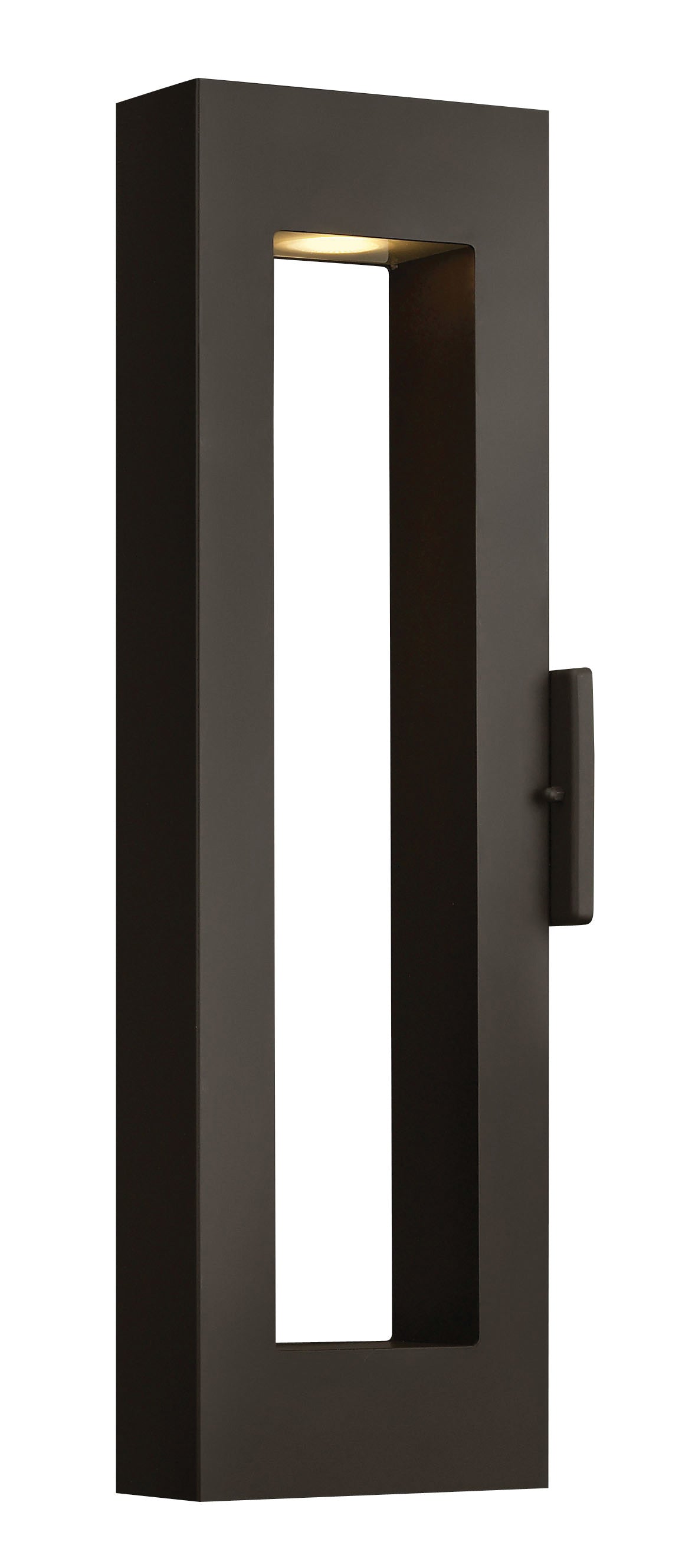 ATLANTIS Outdoor sconce Black INTEGRATED LED - 1644SK-LED | HINKLEY