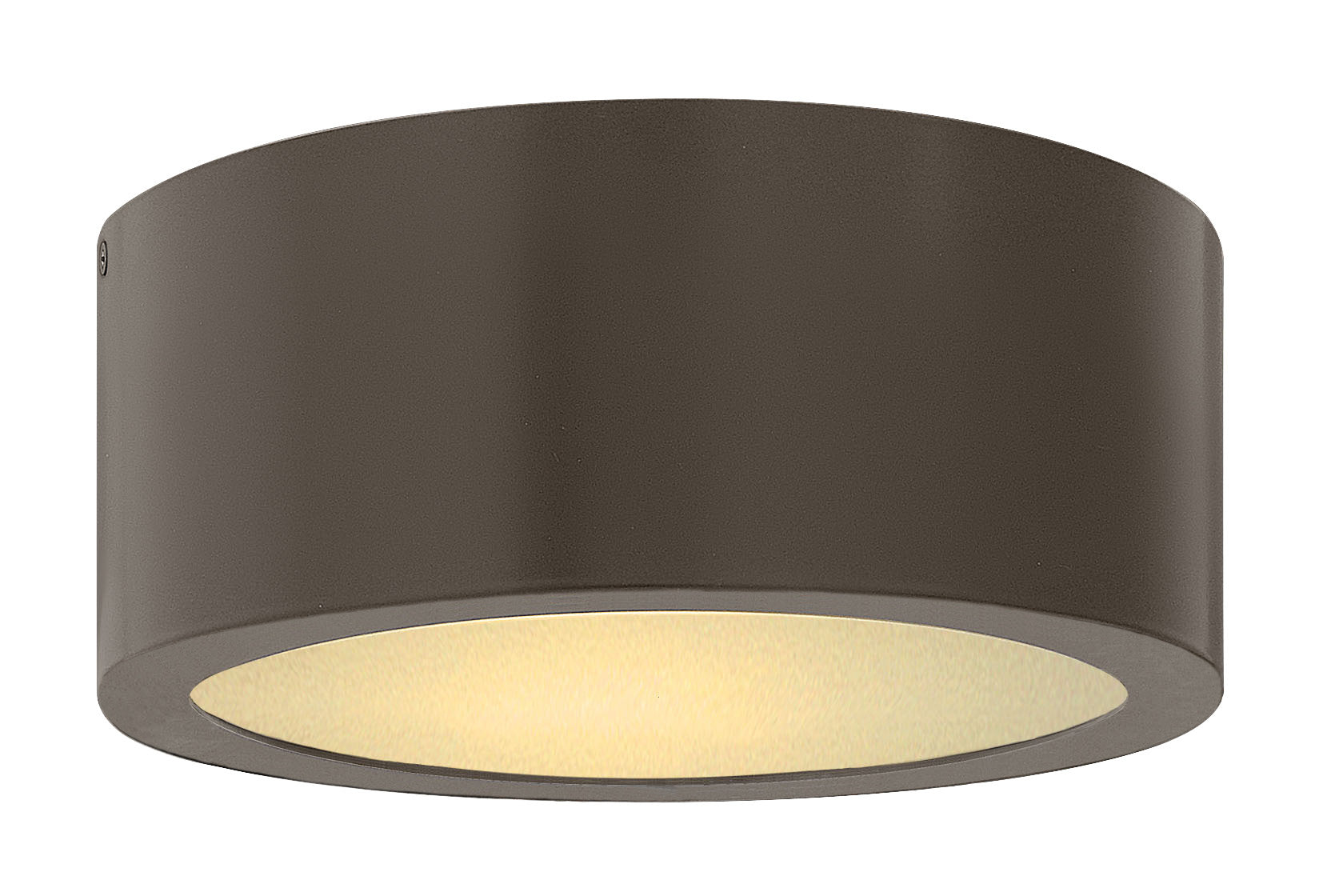 LUNA Outdoor flush mount Bronze INTEGRATED LED - 1665BZ | HINKLEY