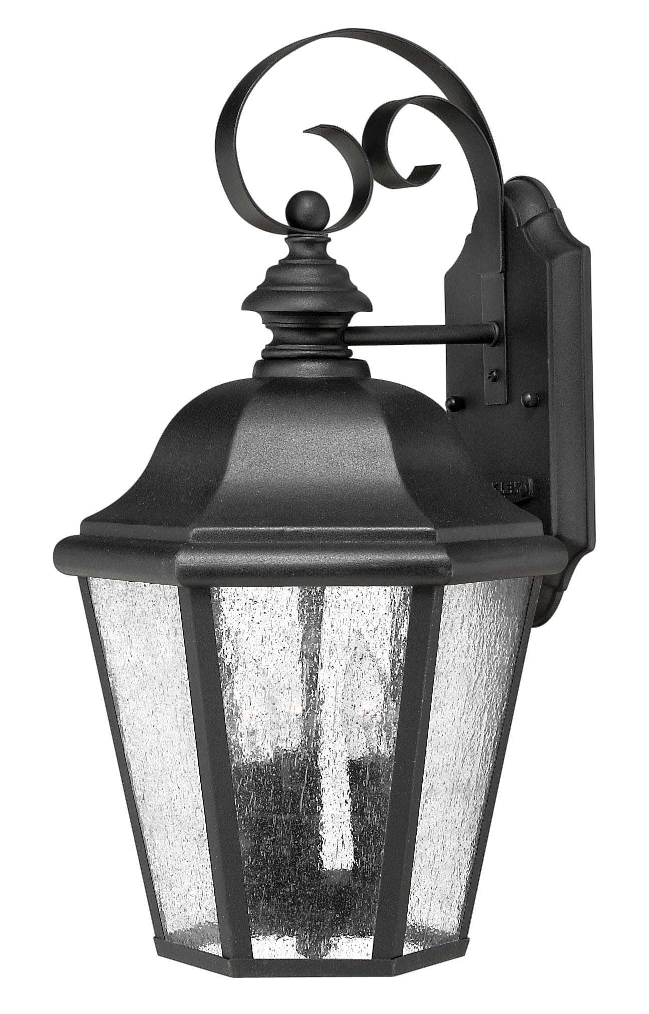 EDGEWATER Outdoor sconce Black - 1676BK | HINKLEY