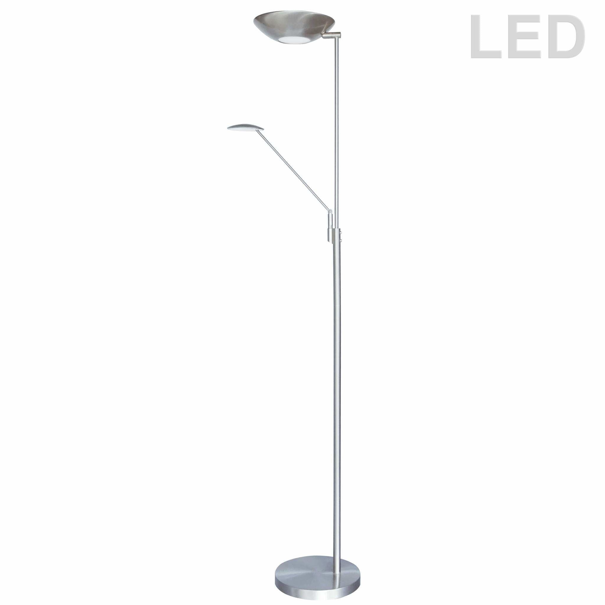 Lampe sur pied Chrome - 170LEDF-SC | DAINOLITE