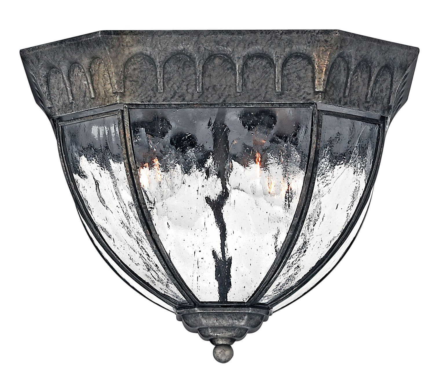 REGAL Plafonnier exterieur Noir - 1713BG | HINKLEY