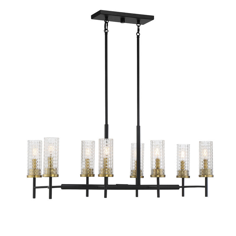 MARCELLO Chandelier Noir, Or - 1-744-8-143 | SAVOYS