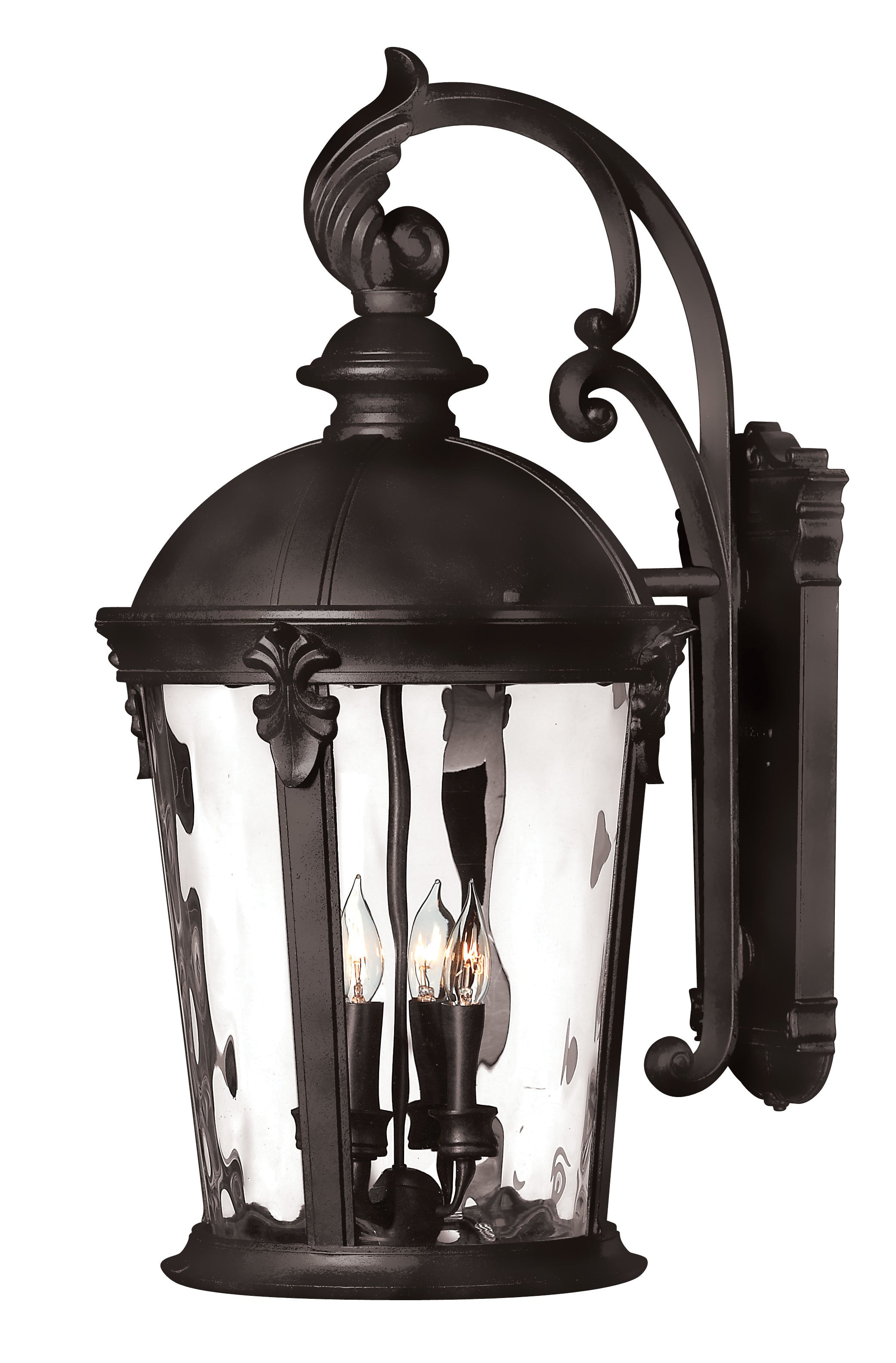 WINDSOR Outdoor sconce Black - 1899BK | HINKLEY