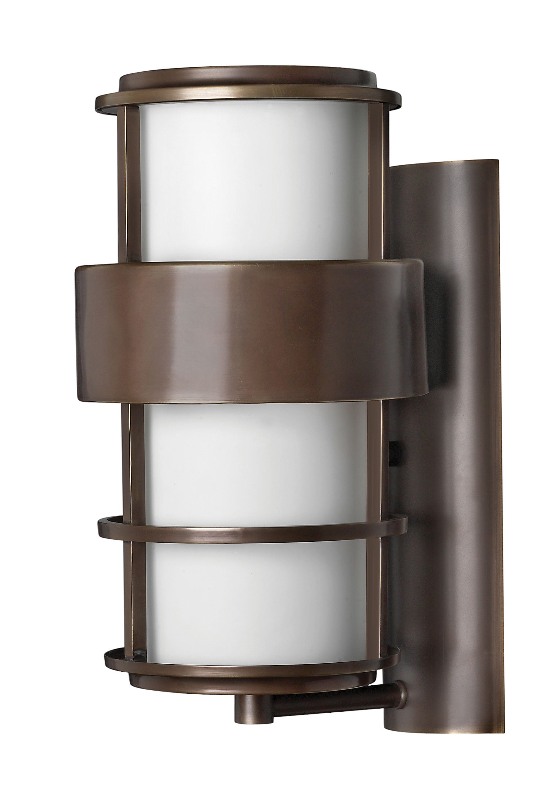 SATURN Outdoor sconce Bronze INTEGRATED LED - 1904MT-LED | HINKLEY
