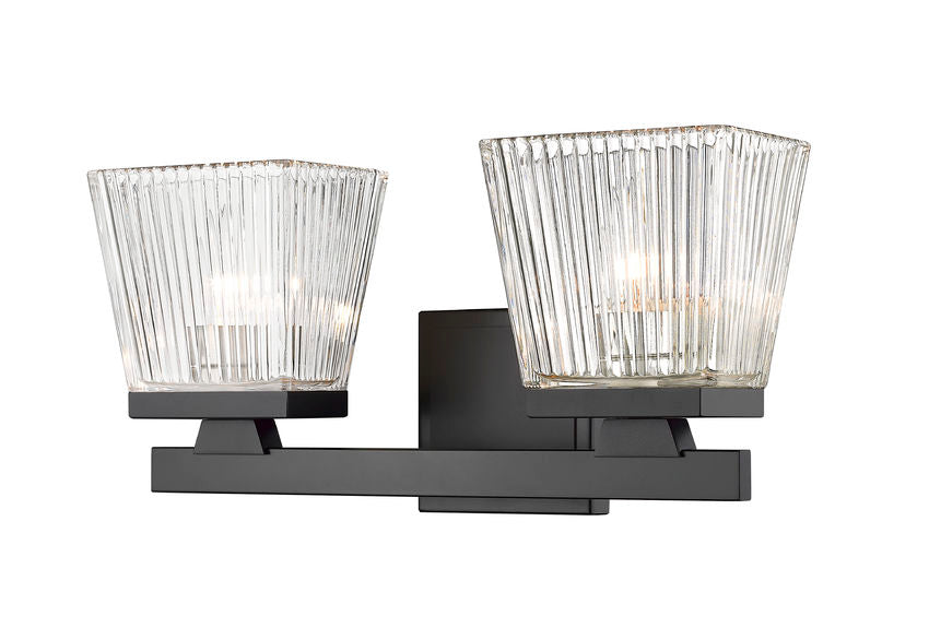 ASTOR Murale salle de bain Noir - 1936-2V-MB | Z-LITE