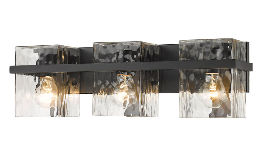 BENNINGTON Murale salle de bain Noir - 1938-3V-MB | Z-LITE