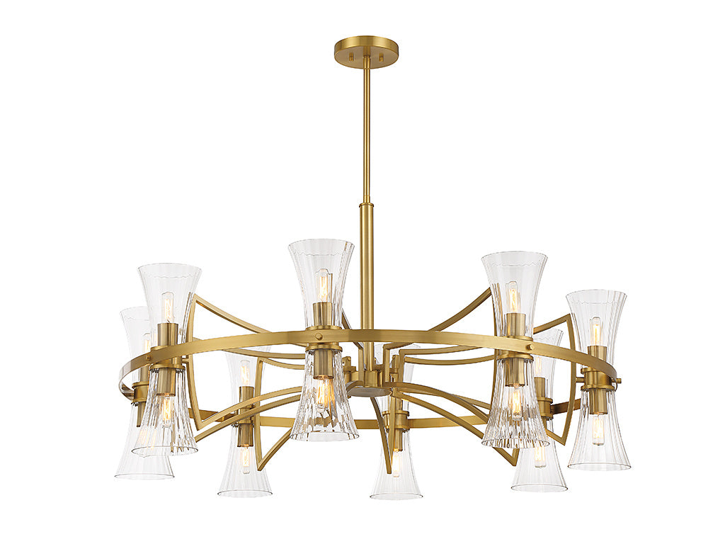 BENNINGTON Chandelier Or - 1-9705-16-322 | SAVOYS