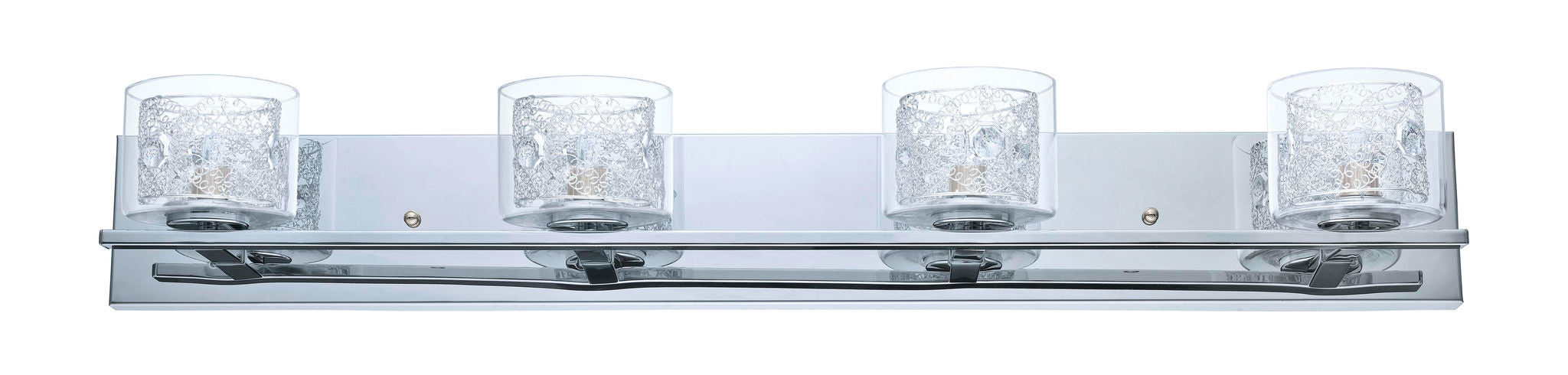 Pianella Sconce Chrome, Crystal - 200266A | EGLO