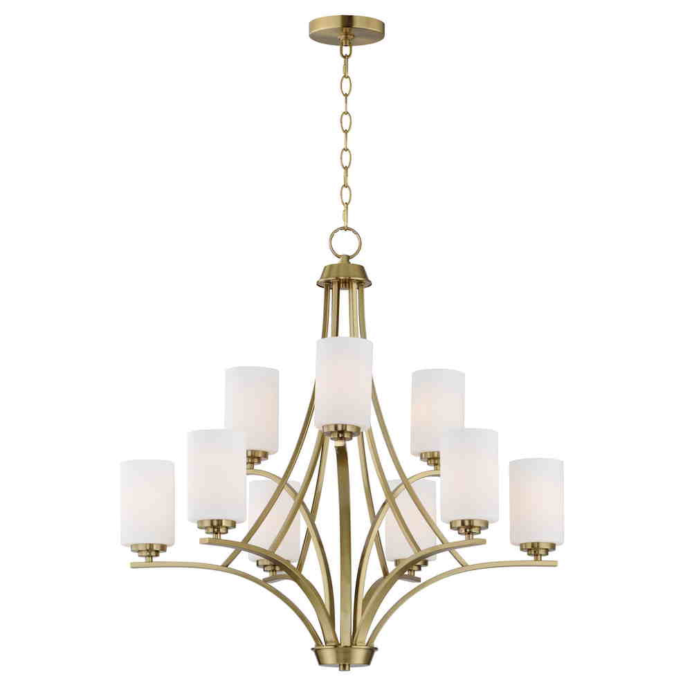 DEVEN Chandelier Gold - 20036SWSBR | MAXIM/ET3
