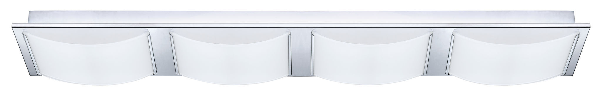 Wasao Flush mount Chrome INTEGRATED LED - 201466A | EGLO