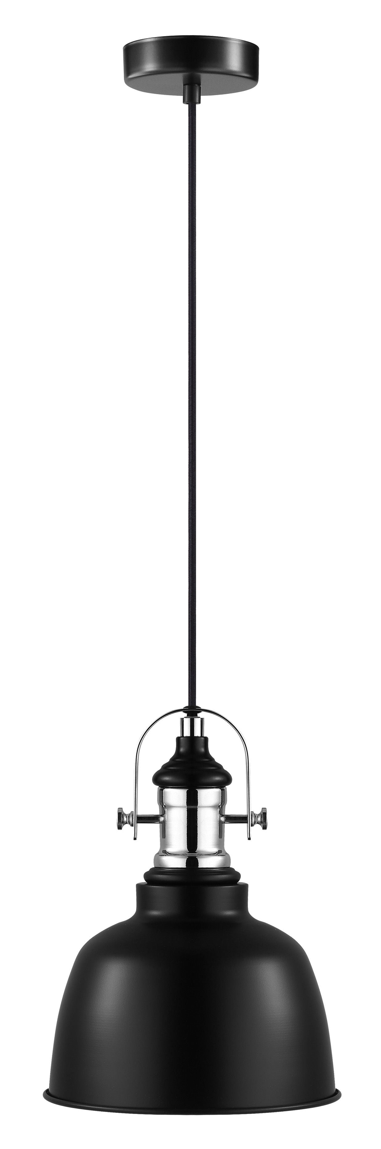 Gilwell Suspension simple Chrome, Noir - 202422A | EGLO